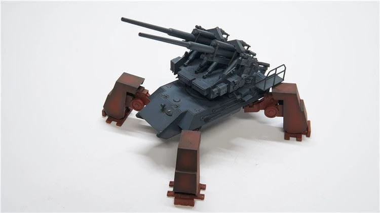 Działo przeciwlotnicze E-75 128mm FlaK 40 UA72117 Modelcollect