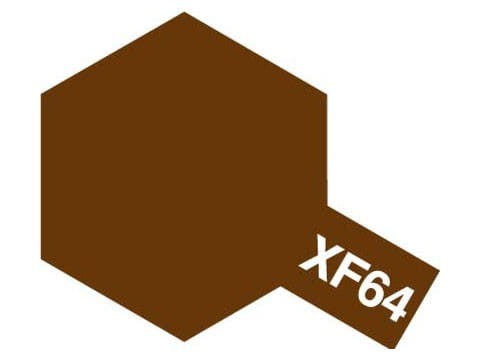 Farba akrylowa XF-64 Red Brown Flat 81364 Tamiya