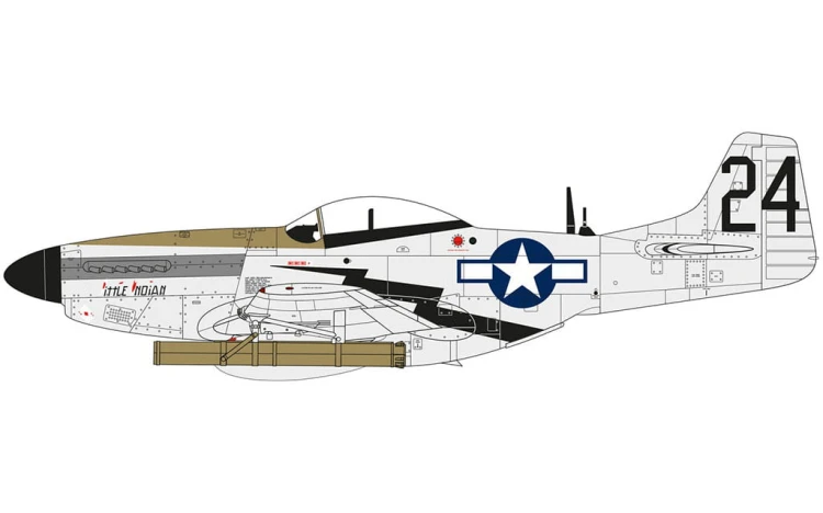 Samolot North American P-51D Mustang A05131 Airfix