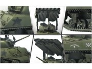Czołg M4A3 Sherman wyrzutnia T34 Calliope 13294 Academy