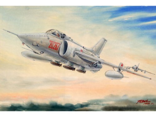 Samolot Nanchang Q-5C 01685 Trumpeter