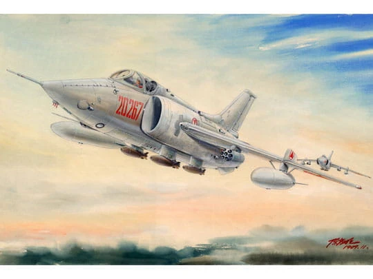 Samolot Nanchang Q-5C 01685 Trumpeter