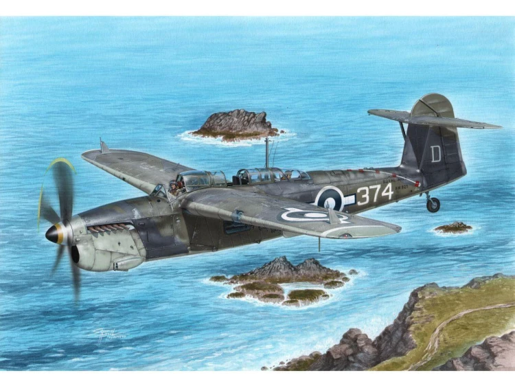 Samolot Fairey Barracuda Mk.II SH72343 Special Hobby