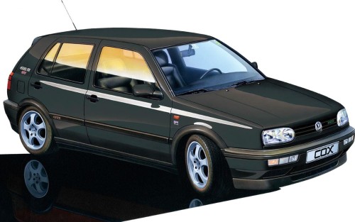 Samochód VW Volkswagen Golf III GTI COX 420Si 126180 Fujimi
