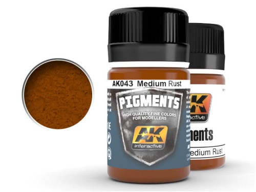 Pigment modelarski Medium rust AK043 AK Interactive