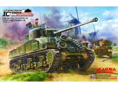 Czołg Sherman IC Firefly 35-028 Asuka
