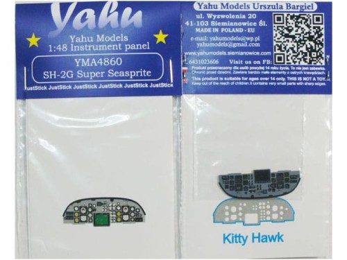 Fototrawiona tablica do SH-2G Super Seasprite YMA4860 Yahu