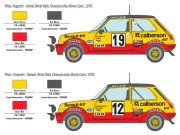 Samochód Renault R5 Alpine Rally 3652 Italeri