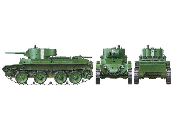 Czołg BT-7 model 1935 35309 Tamiya