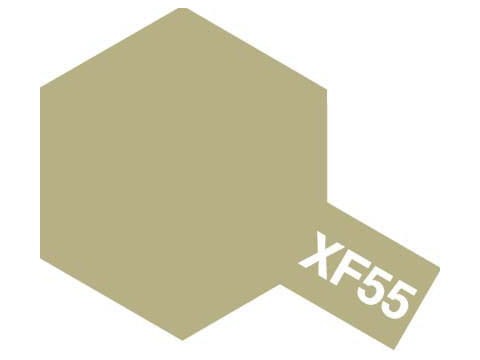 Farba akrylowa XF-55 Deck Tan Flat 81355 Tamiya