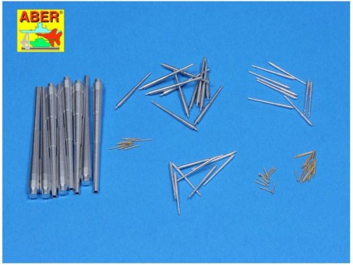 74 lufy 20, 37, 105, 150, 380mm do Bismarck 200L04 Aber