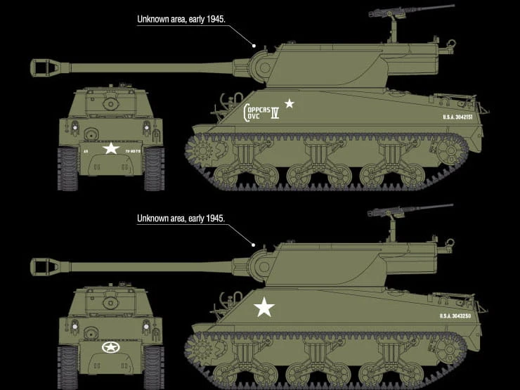 Niszczyciel czołgów M36B1 GMC 13279 Academy