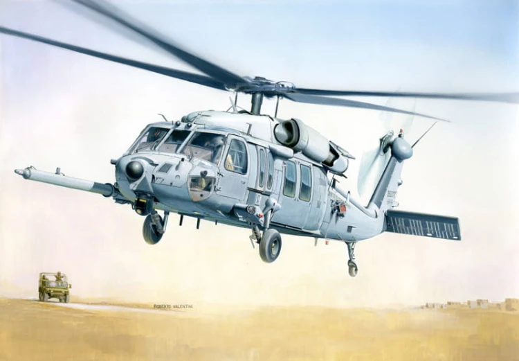 Śmigłowiec Sikorsky MH-60K Black Hawk SOA 2666 Italeri