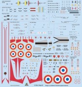 Samolot Dassault Mirage IIIC 2505 Italeri