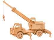 Samochód ciężarowy dźwig składanka puzzle 3D P028 Sea-Land