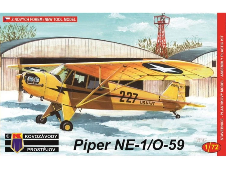 Samolot Piper Cub O-59/NE-1 KPM0044 Kovozavody Prostejov