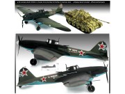 Samolot Ilyushin Ił-2 i czołg Panther D 12538 Academy