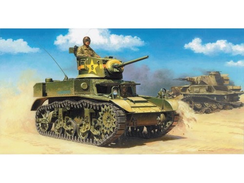 Czołg M3A1 Stuart III 6498 Italeri