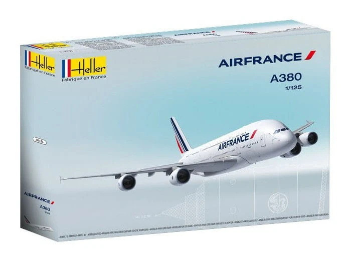 Samolot pasażerski Airbus A380 80436 Heller