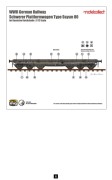 Wagon Schwere Platformwagen SSyms 80 UA72043 Modelcollect