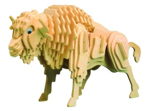 Bizon składanka drewniana