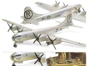 Samolot Boeing B-29A Enola Gay i Bockscar 12528 Academy