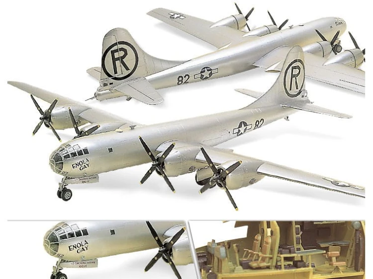 Samolot Boeing B-29A Enola Gay i Bockscar 12528 Academy