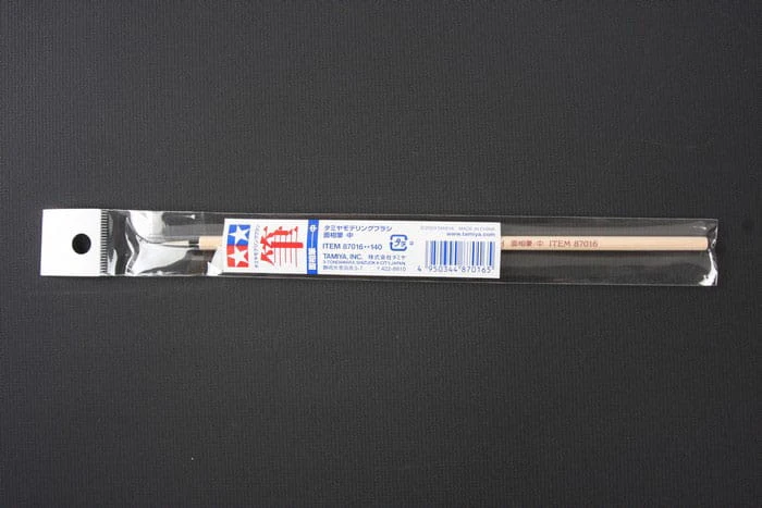 Pędzelek modelarski okrągły Medium 87016 Tamiya