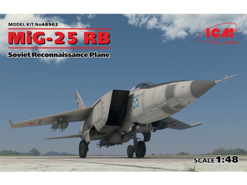 Samolot MiG-25RB Mikoyan 48902 ICM