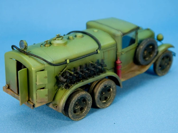 Ciężarówka cysterna GAZ-AAA BZ-38 model 1939 35158 MiniArt