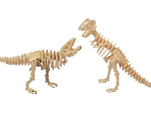 Dinozaury Tyrannosaurus 2w1 składanka