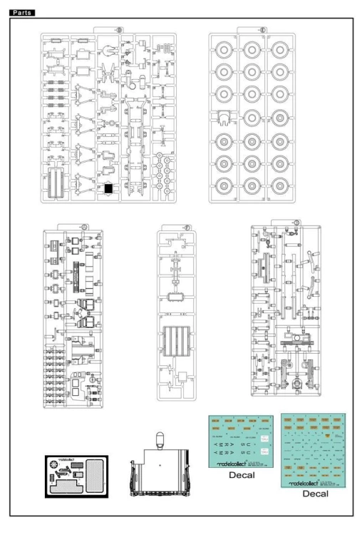 Ciężarówka MAN KAT1 M1013 8x8 UA72121 Modelcollect