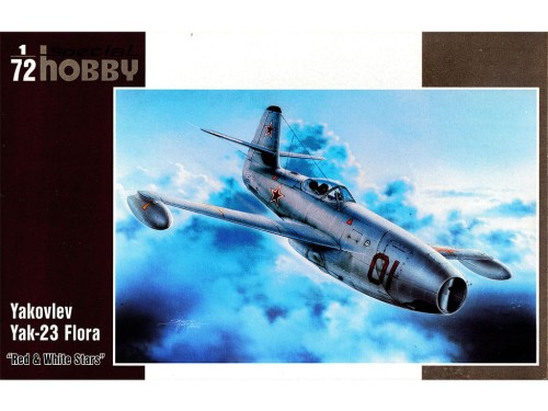 Samolot Yakovlev Yak-23 Jak-23 Flora SH72248 Special Hobby