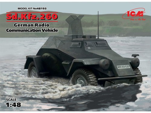 Pojazd łączności Sd.Kfz.260 48193 ICM