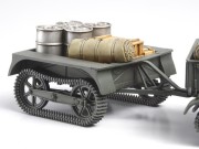 Ciągnik artyleryjski Renault UE z przyczepką 35284 Tamiya