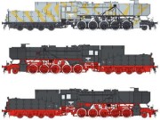 Lokomotywa parowóz Kriegslok BR 52 82901 Hobby Boss