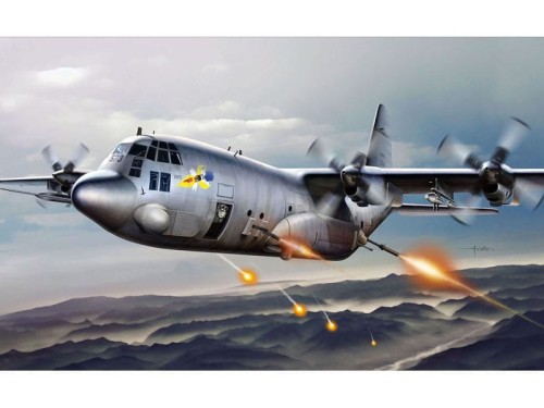 Samolot Lockheed Martin AC-130H Spectre 1310 Italeri