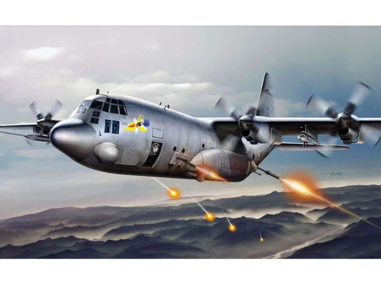 Samolot Lockheed Martin AC-130H Spectre 1310 Italeri