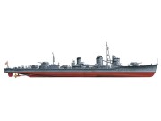 Okręt niszczyciel Kagero 78032 Tamiya