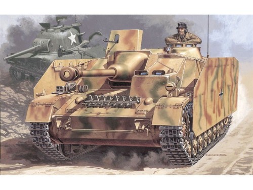 Działo Sturmgeschutz IV Sd.Kfz.167 6491 Italeri