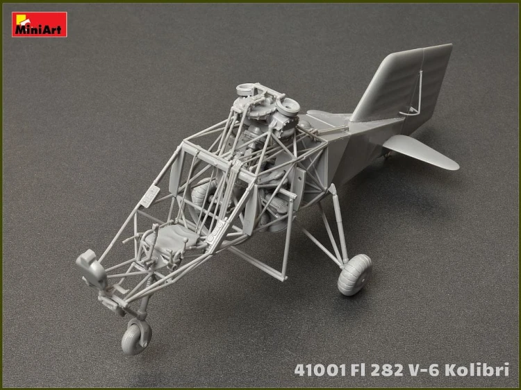 Śmigłowiec Flettner Fl 282 Kolibri 41001 MiniArt
