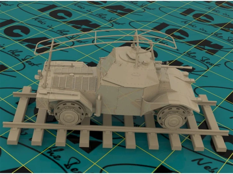 Samochód pancerny Panzerspahwagen P 204 (f) 35376 ICM