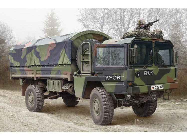 Ciężarówka MAN LKW 5t KAT1 85507 Hobby Boss