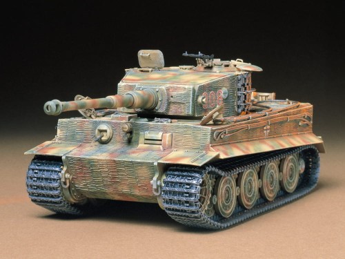 Czołg Tiger I PzKpfw VI Ausf.E 35146 Tamiya