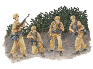 Figurki wojska spadochronowe Fallschirmjager