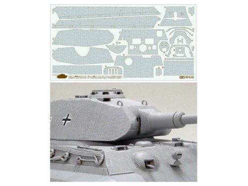 Naklejki Zimmerit King Tiger 12649 Tamiya