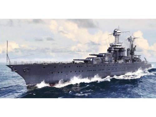 Okręt pancernik USS Tennessee BB-43 1941 05781 Trumpeter