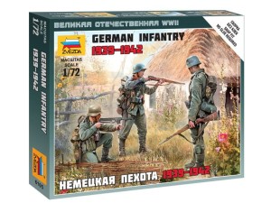 Figurki niemiecka piechota 1939-1942