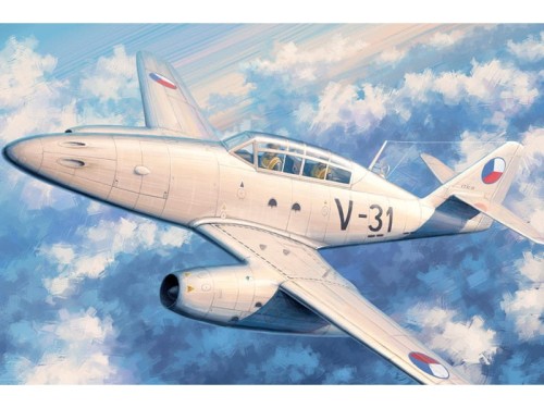 Samolot Messerschmitt Me 262 B-1a/CS-92 80380 Hobby Boss