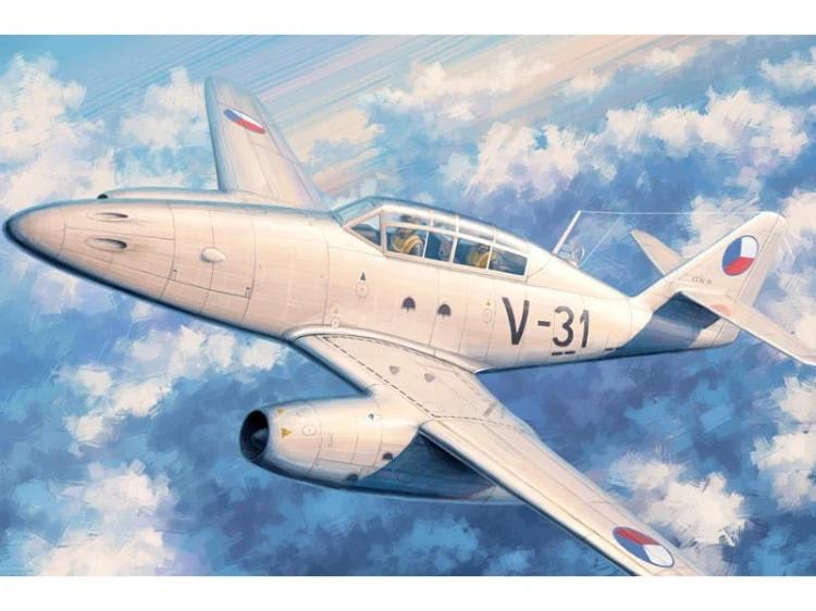 Samolot Messerschmitt Me 262 B-1a/CS-92 80380 Hobby Boss